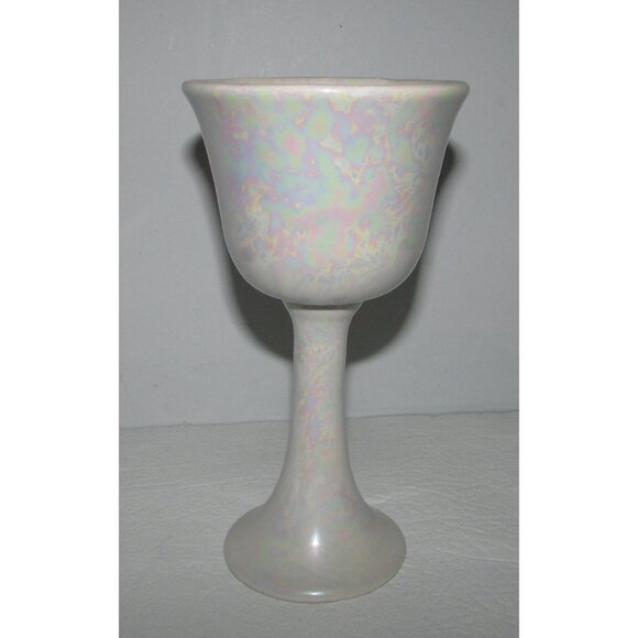 Hand-made Pearlized Ceramic Goblets - Set of 12 - Picture 2 of 11